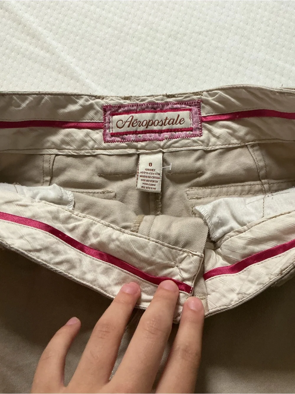 Aeropostale skirt tan